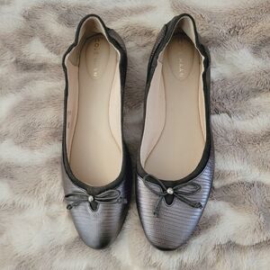 COLE HAAN Keira Leather Ballet Flats Size 11B New